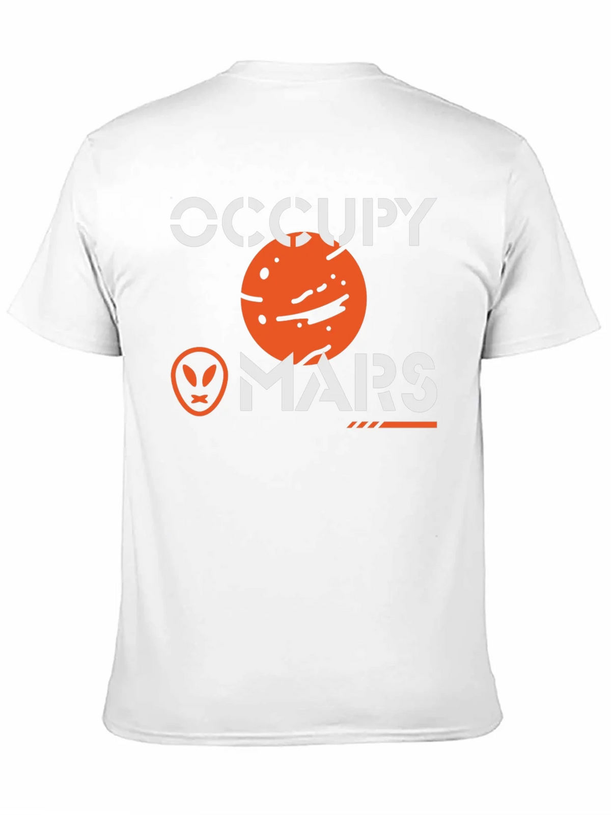 Occupy Mars Graphic T-Shirt - Space Exploration Tee