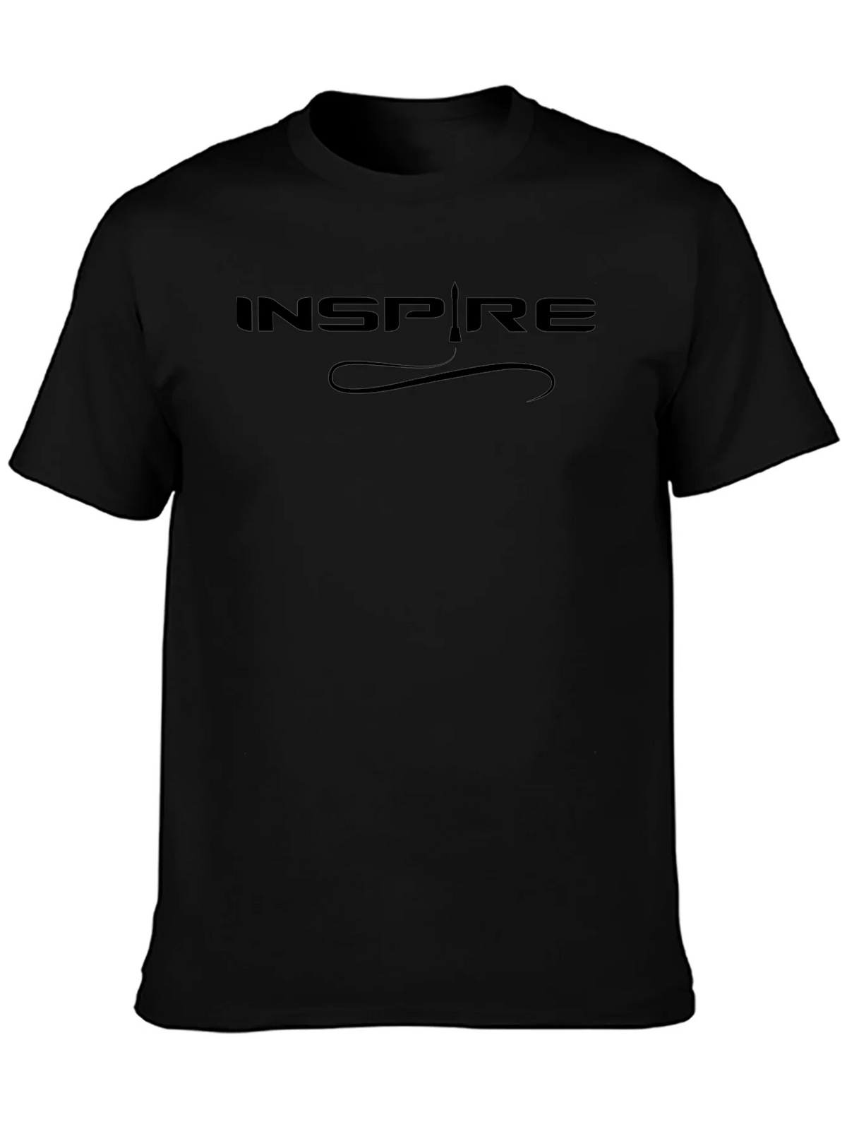 Inspire Graphic Black T-Shirt - Unisex