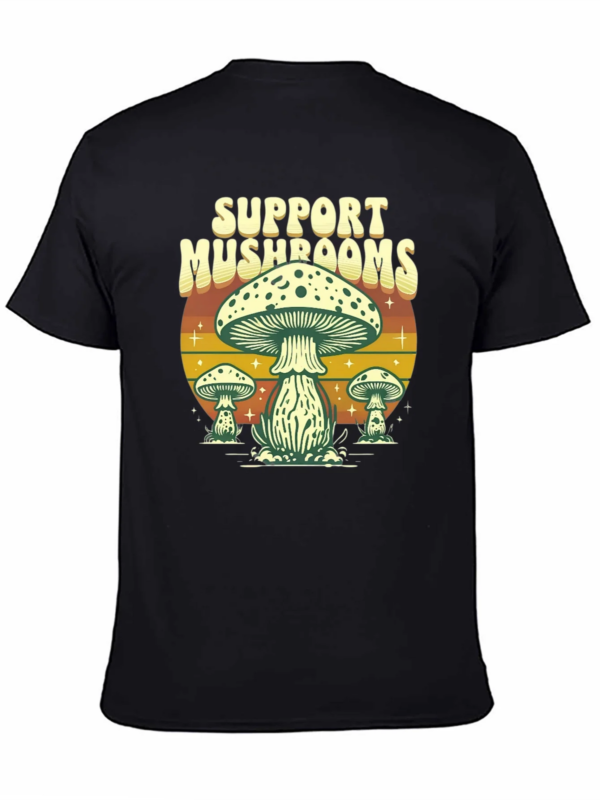 Support Mushrooms Graphic T-Shirt