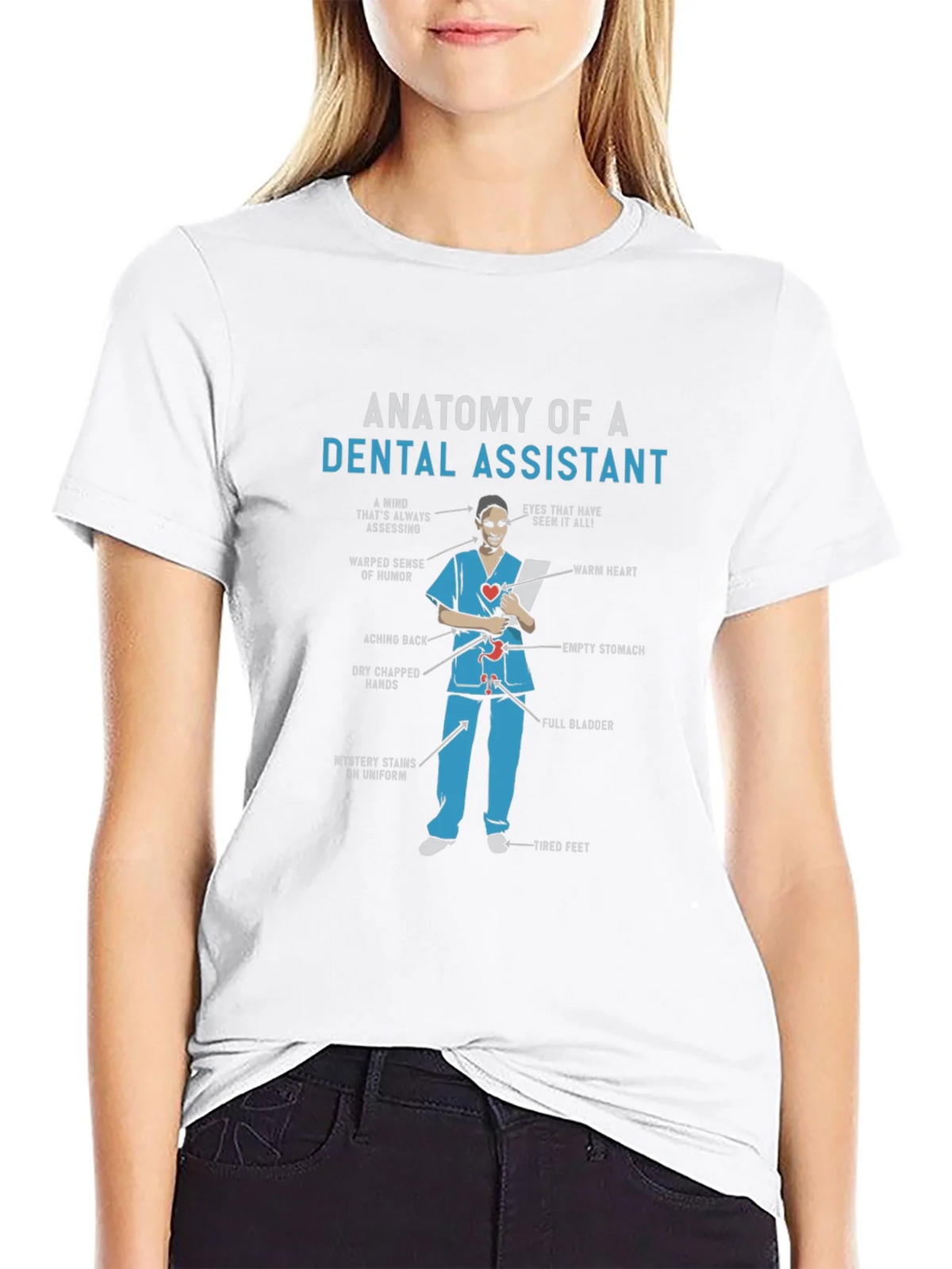 Dental Assistant Anatomy T-Shirt