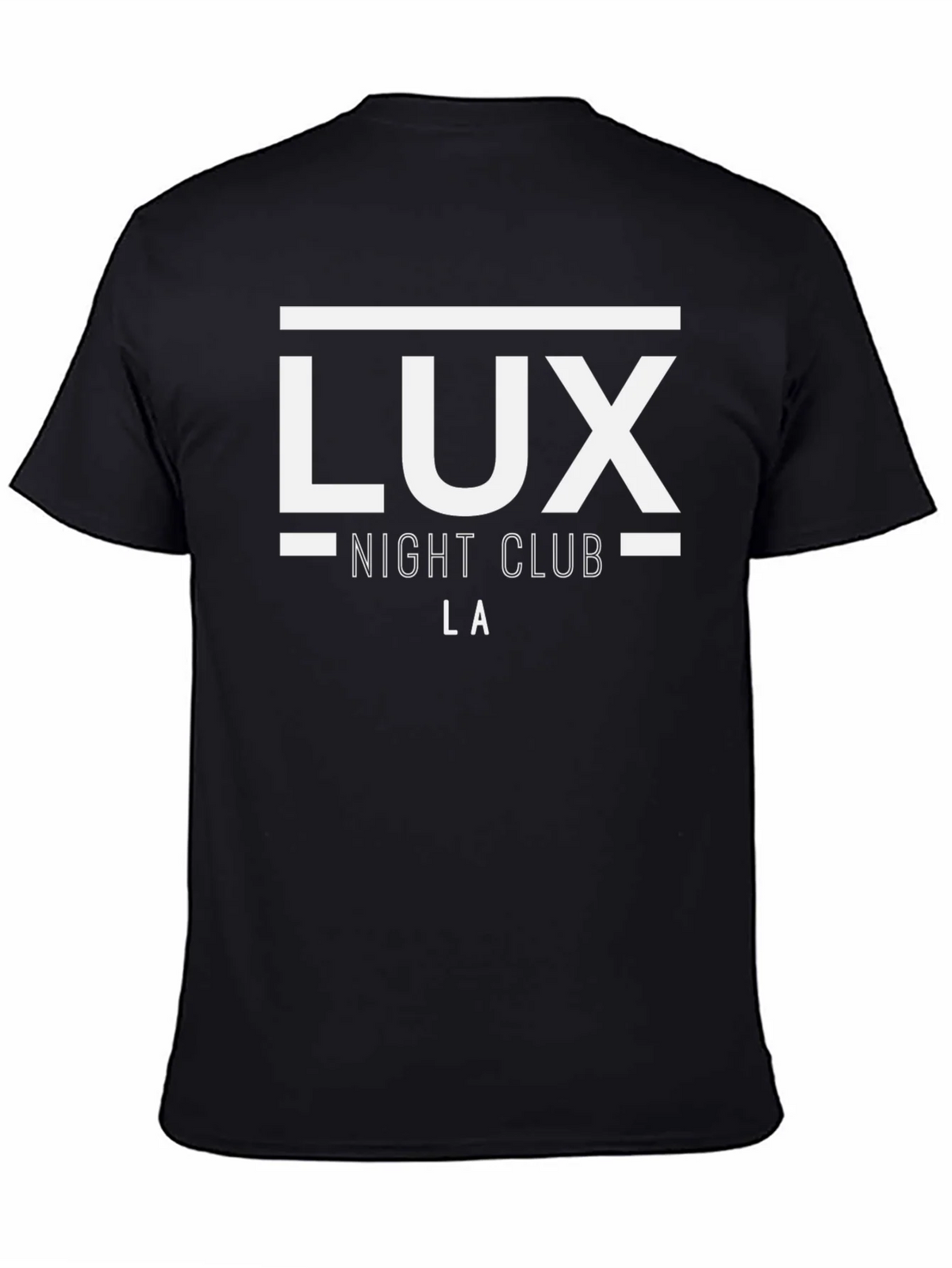 Lux Nightclub LA T-Shirt - Black