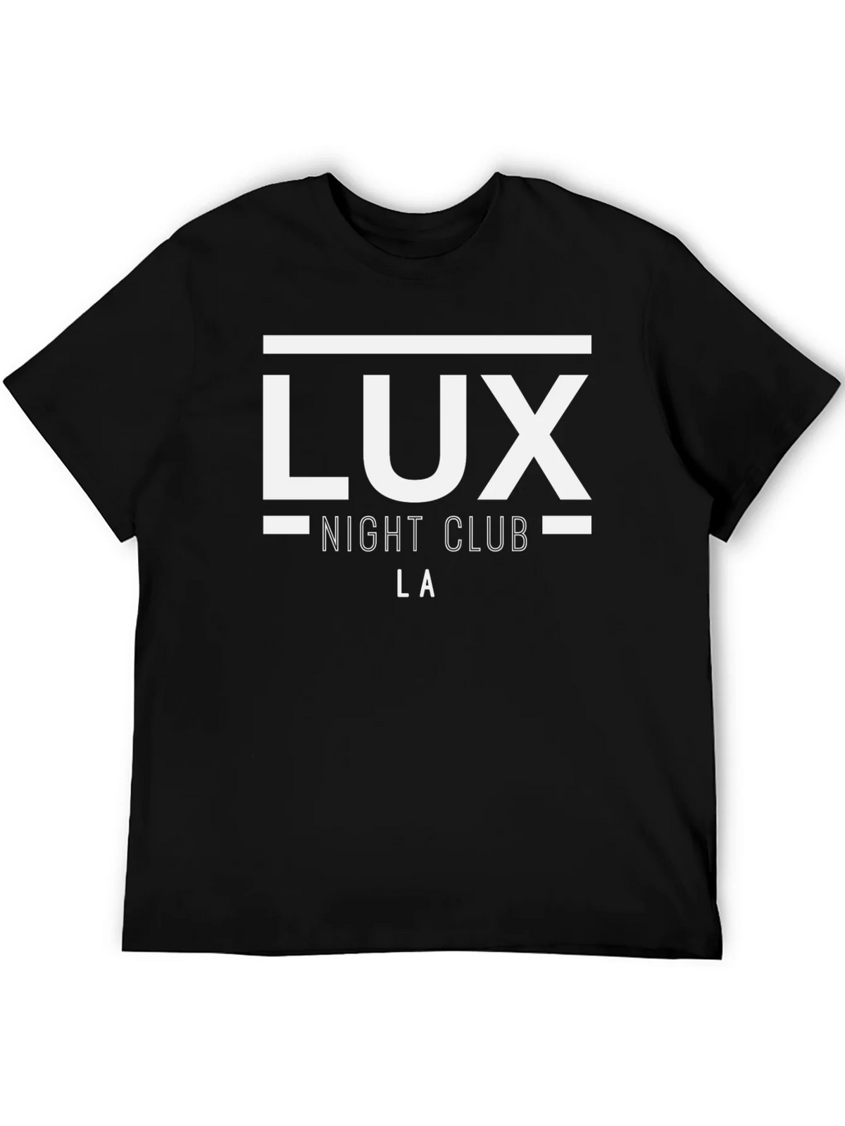 Lux Nightclub LA T-Shirt - Black