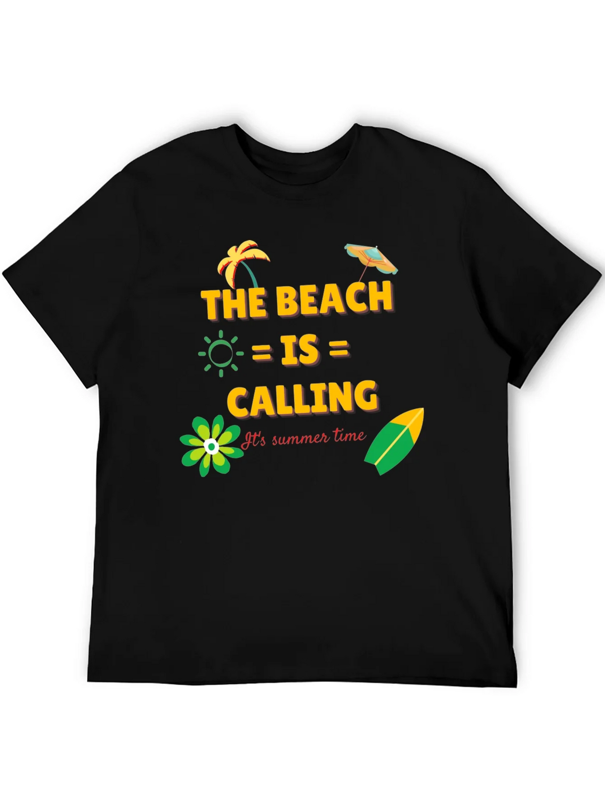 The Beach is Calling T-Shirt - Summer Vibes