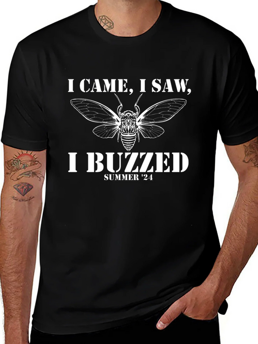 I Came I Saw I Buzzed Summer 24 Graphic Tee
