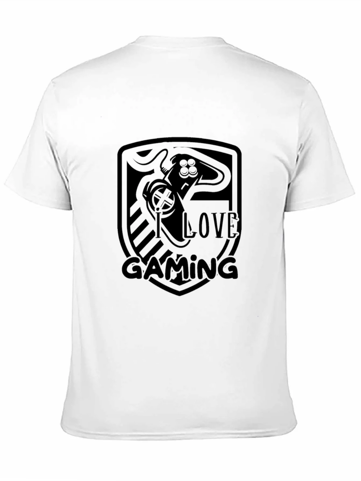 I Love Gaming Black T-Shirt