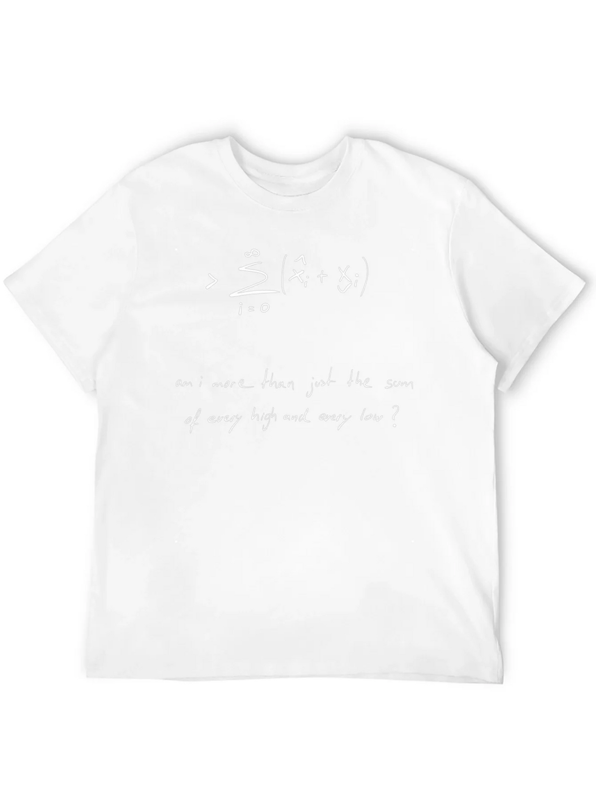 Math Equation T-Shirt - Sum of Experiences