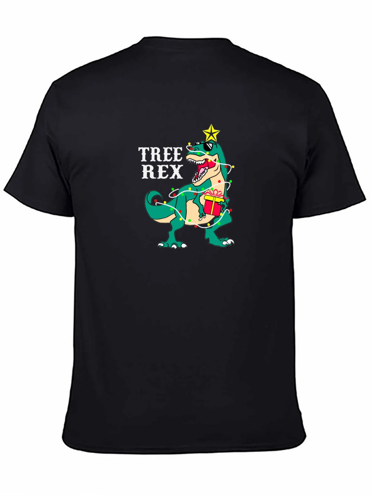 Tree Rex T-Shirt - Festive Dinosaur Tee