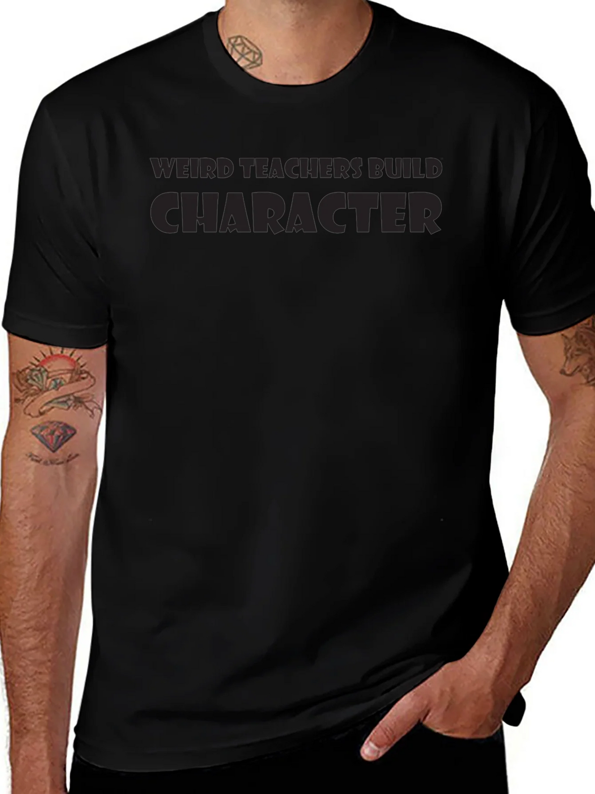 Weird Teachers Build Character T-Shirt