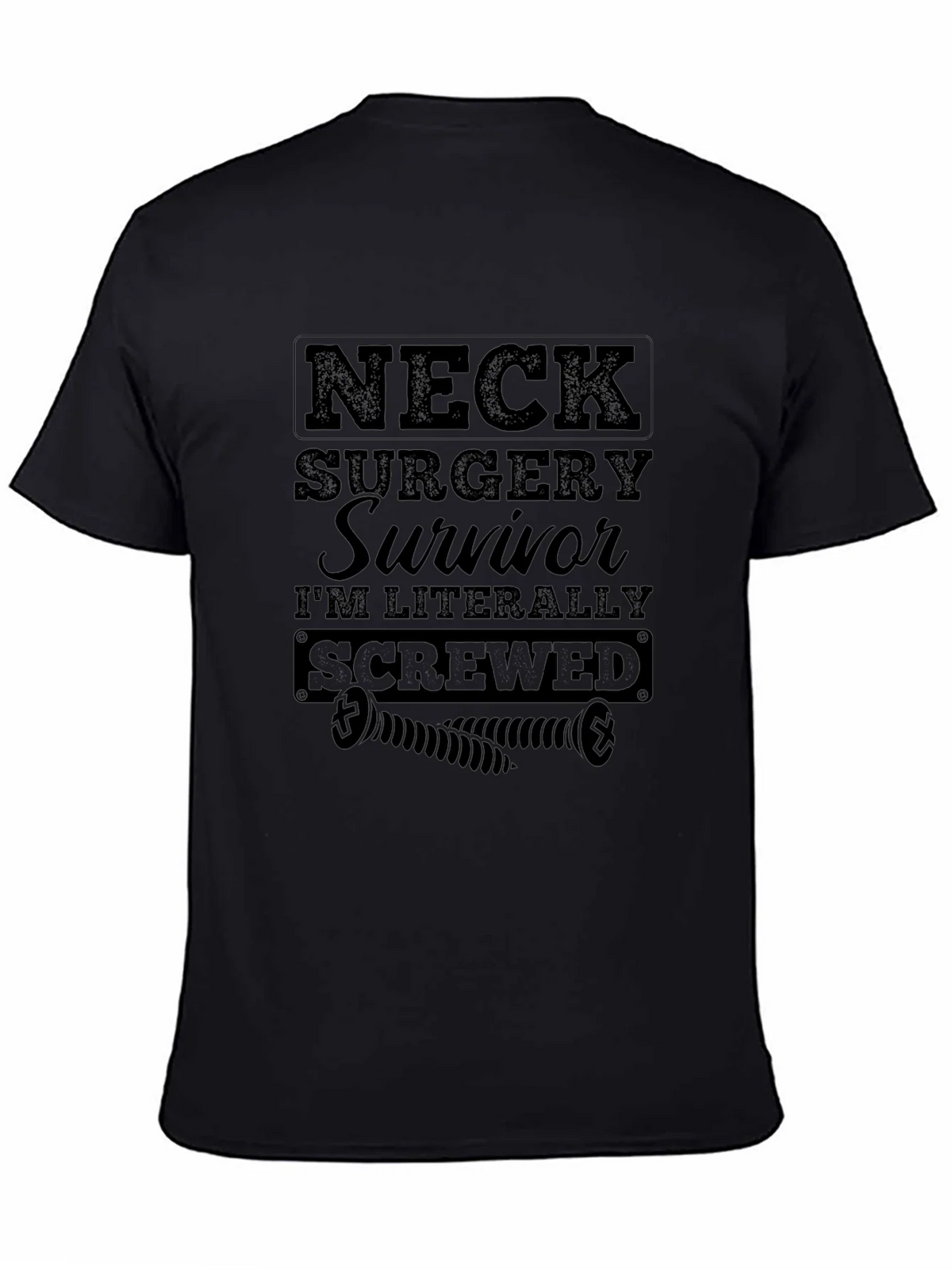 Neck Surgery Survivor Graphic Tee