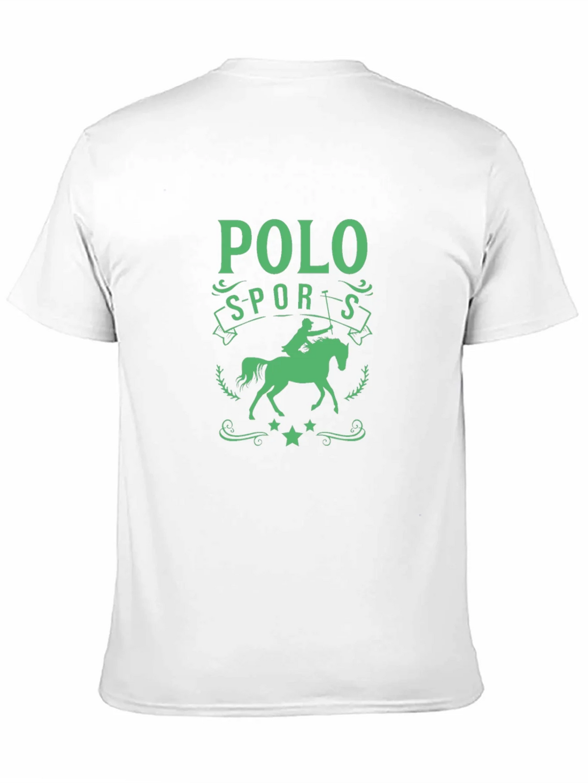 Polo Sports Graphic Tee - Equestrian Style