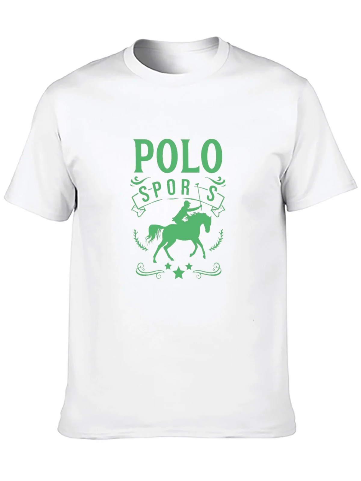Polo Sports Graphic Tee - Equestrian Style