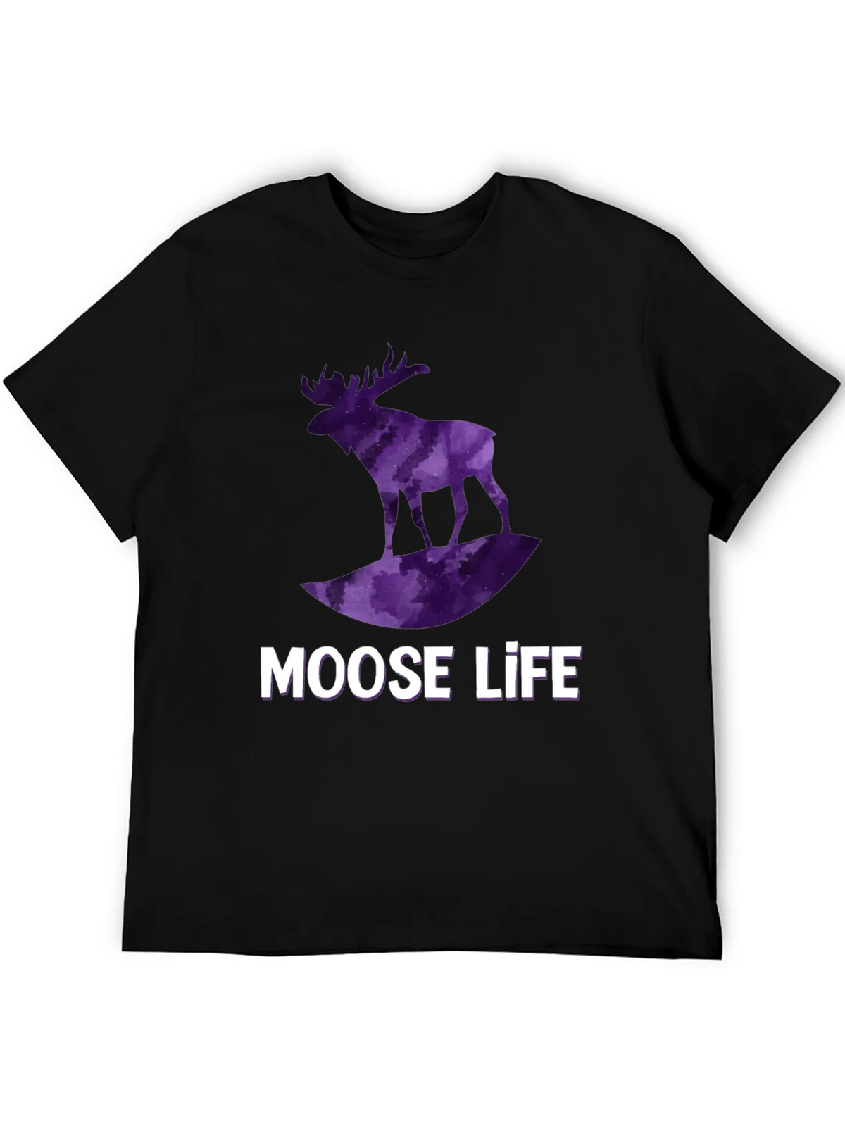 Moose Life Black T-Shirt