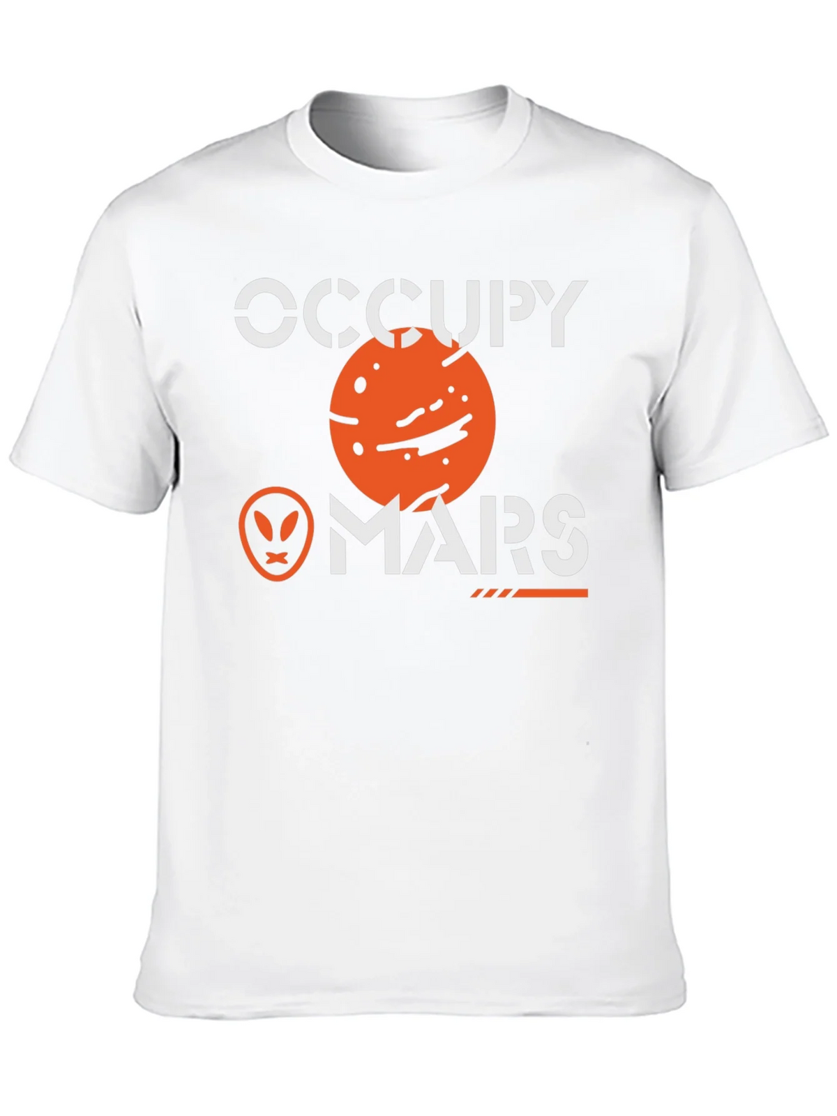Occupy Mars Graphic T-Shirt - Space Exploration Tee