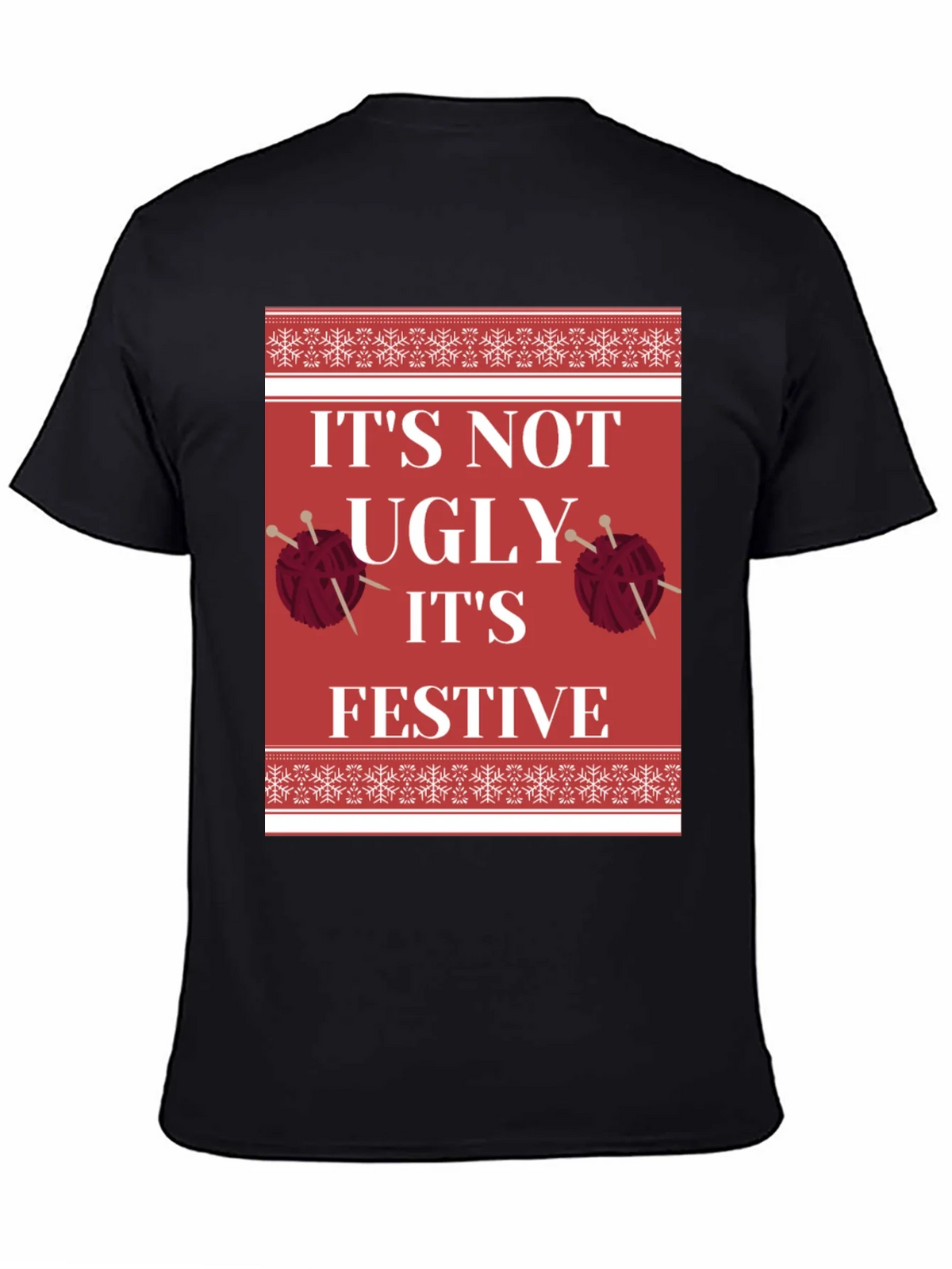 Festive Christmas Knit T-Shirt