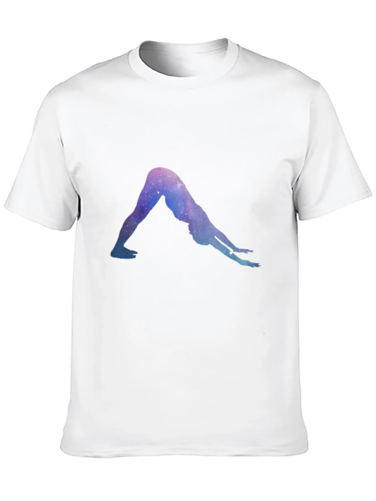 Yoga Galaxy Black T-Shirt