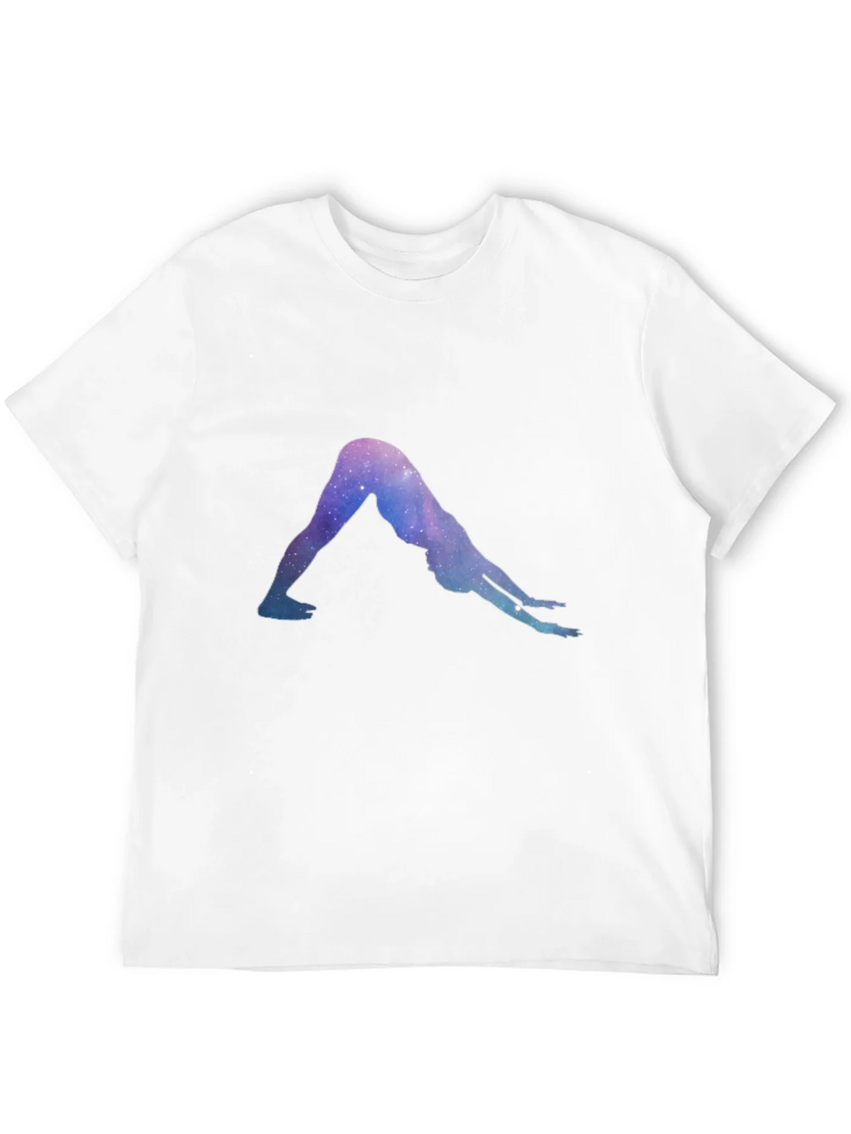 Yoga Galaxy Black T-Shirt