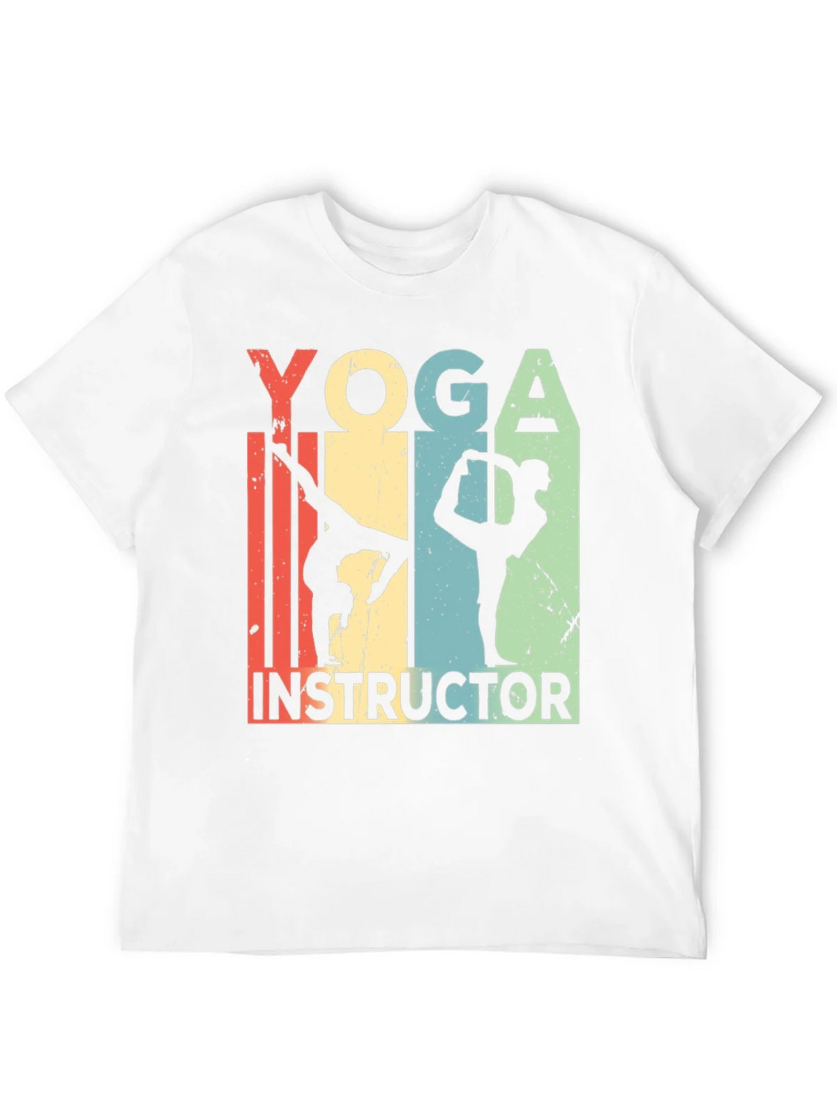 Yoga Instructor Tee - Retro Style