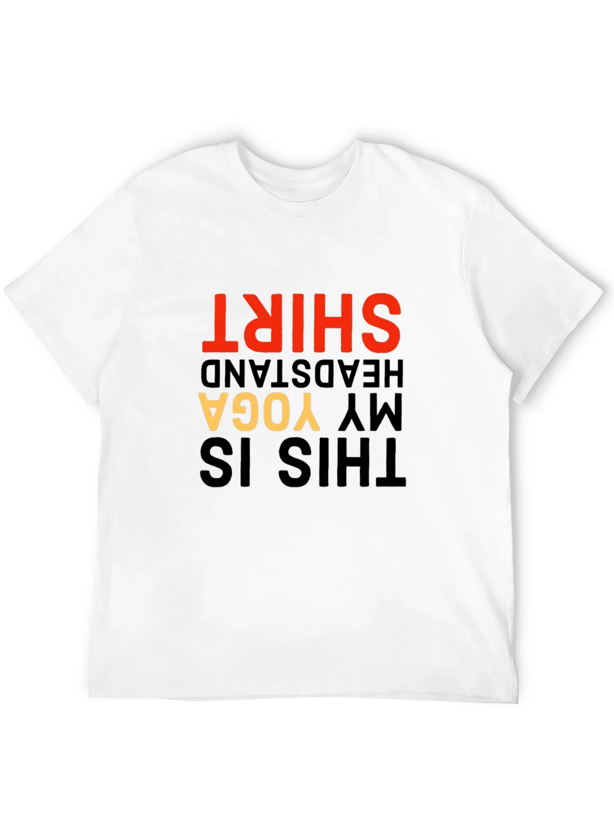 Yoga Headstand T-Shirt - Funny Novelty Tee