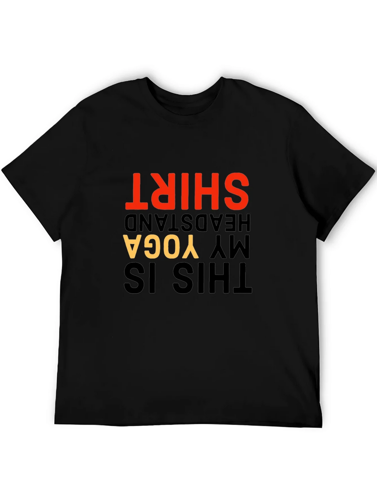 Yoga Headstand T-Shirt - Funny Novelty Tee